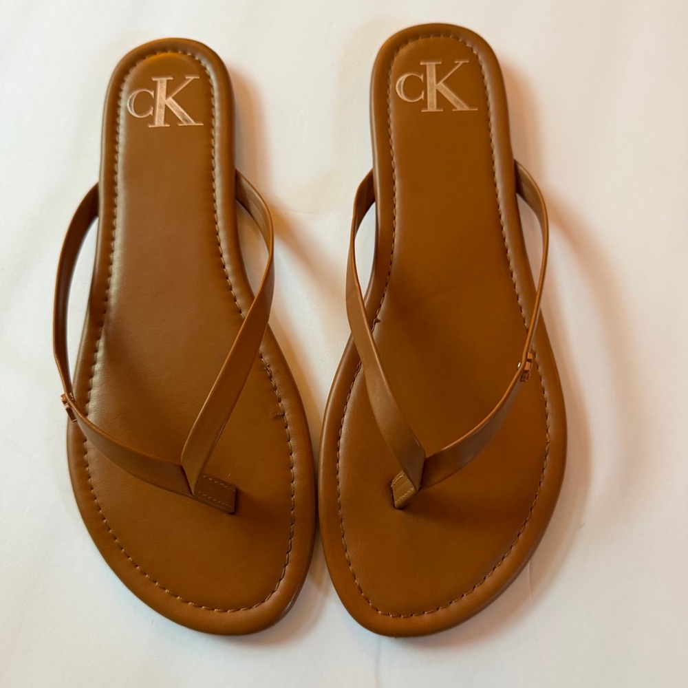 Calvin Klein Tan Sandals
